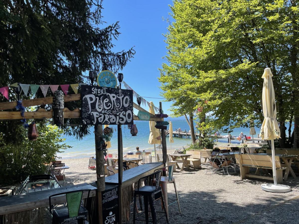 Casa Verde: Kueche, Tv, Nespresso, Im Gruenen Starnberg Eksteriør billede